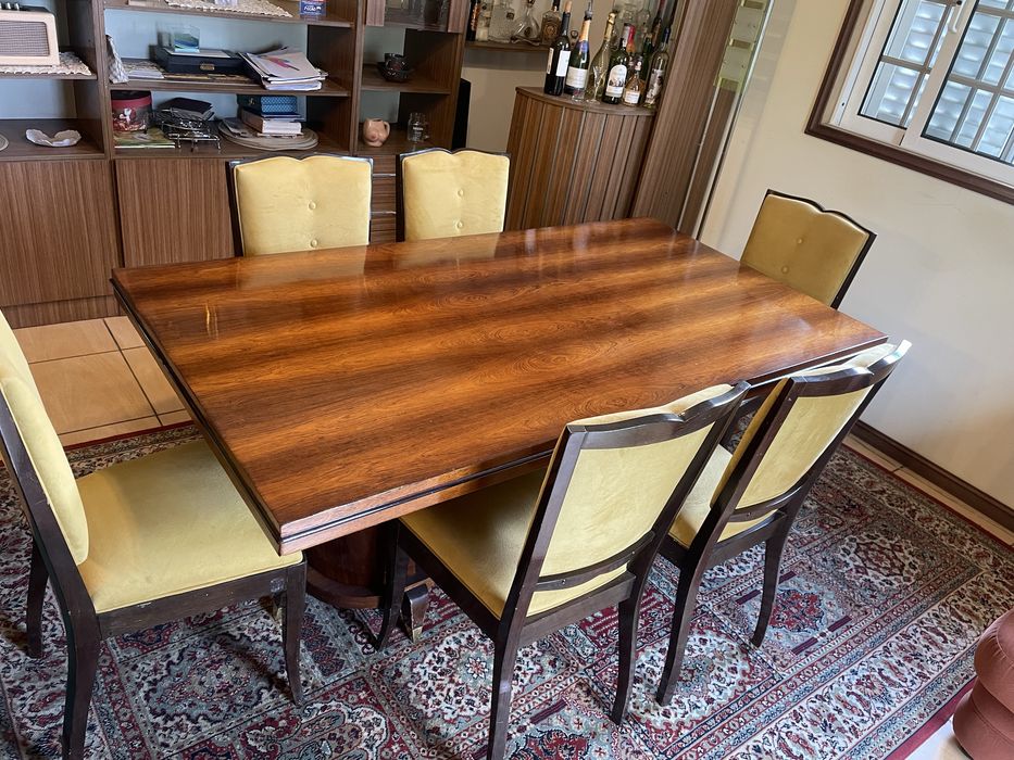 Mesa Art Deco francesa anos 30/40