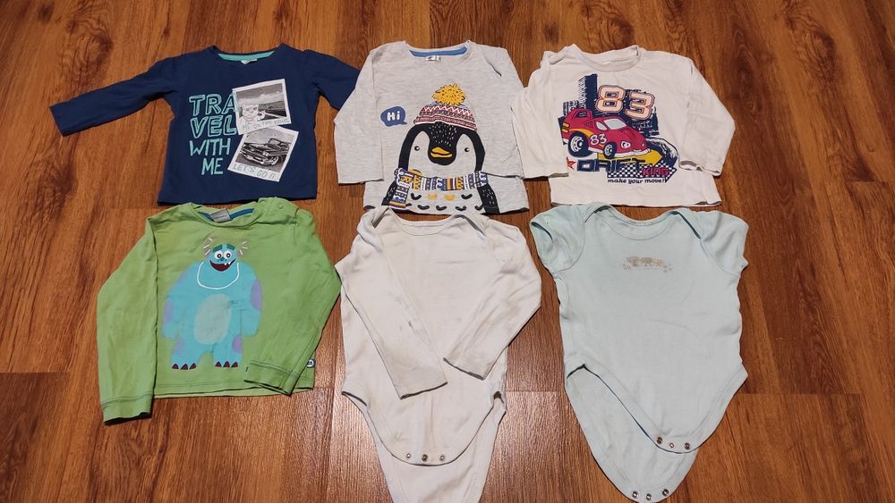 Bluzki chłopięce 80 86