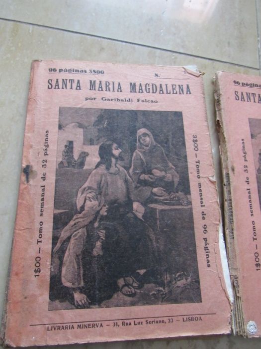 Brochuras Santa Maria Magadalena de Garibaldi Falcão, 5 tomos