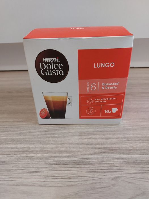 NOWE Opakowanie Nescafé Dolce Gusto Lungo
16 kapsułek