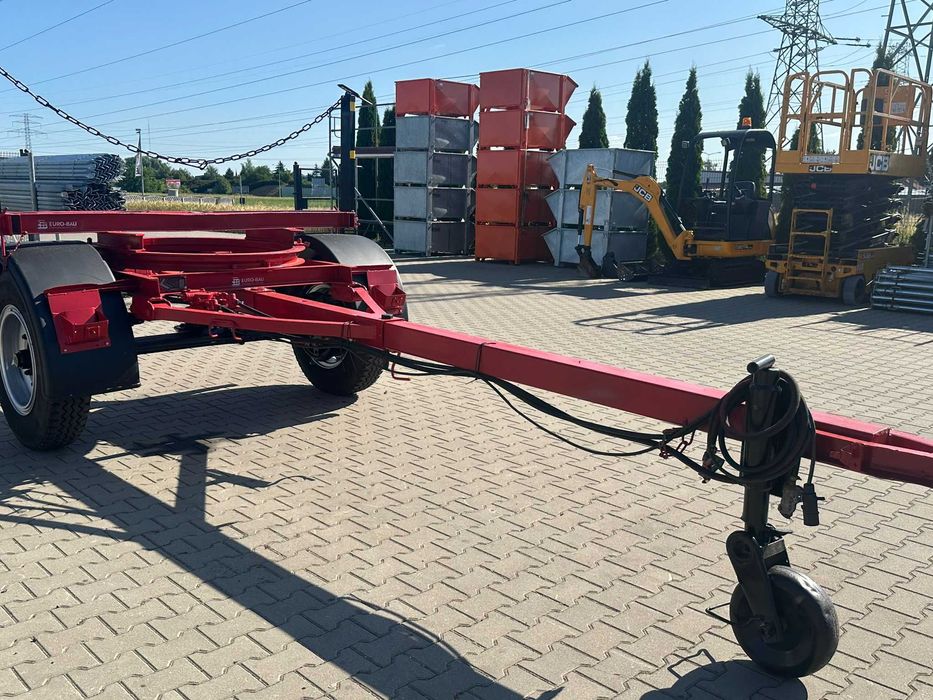 ZAREJESTROWANA Przyczepa dłużyca KOHLER 4T stali drutu słup A/10