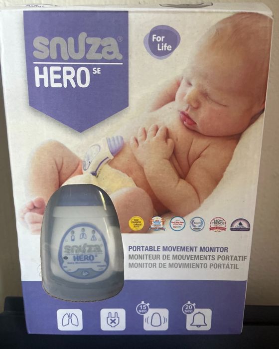 Монітор дихання немовляти snuza hero se  | контроль дихання