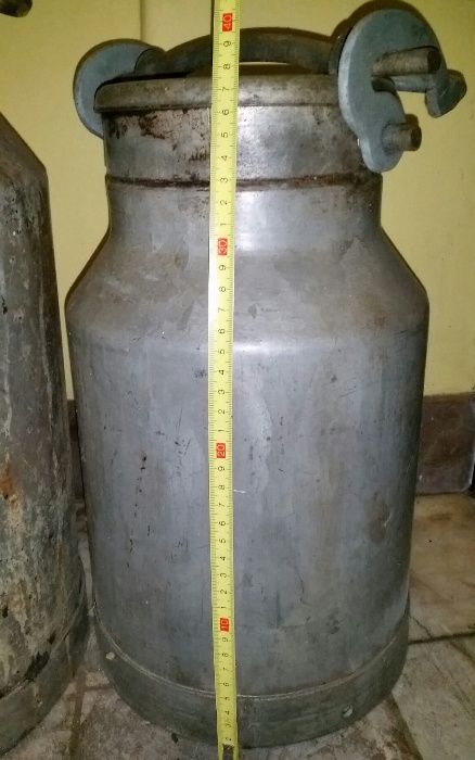 Metalowa bańka ok. 10-12 litrów solidna