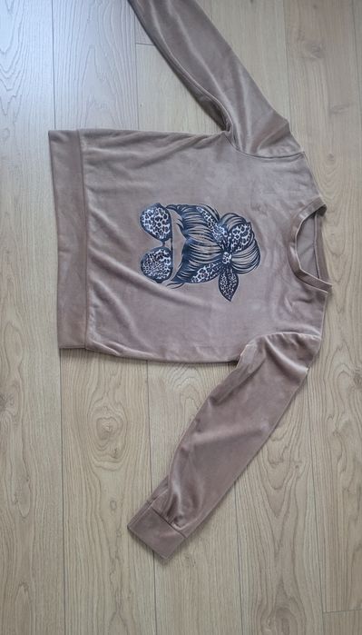Bluza welurowa 158 cm