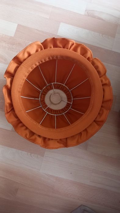 Abażur z PRL-u średnica 30 wysokość 18 cm