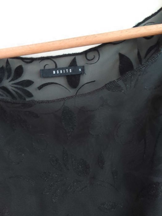 Sukienka czarna koktajlowa Mohito S