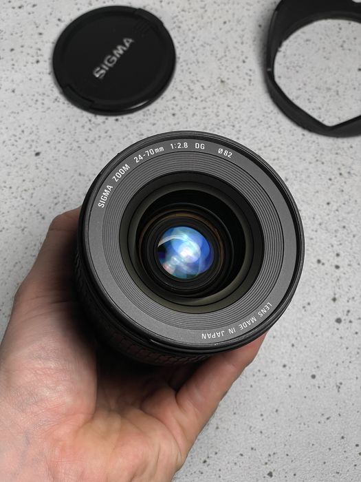 Вживаний Sigma 24-70mm f/2.8 під Canon EF