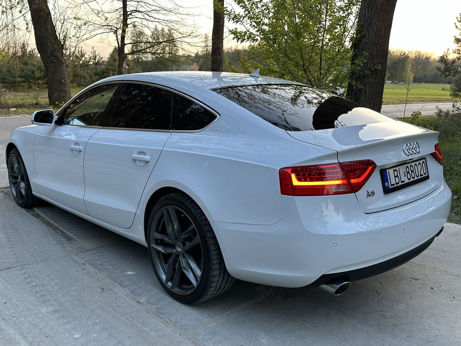 AuDi A5 lift biała quattro alufelgi x2 Radar
