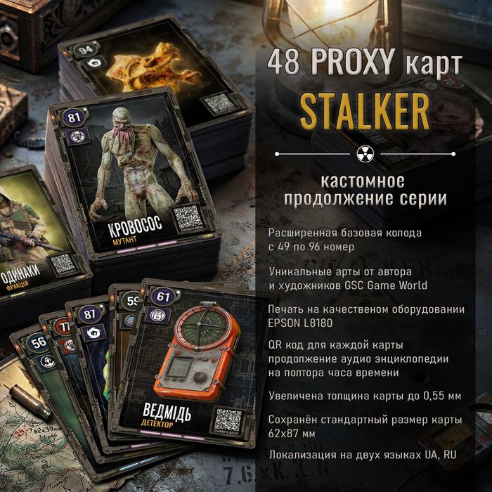 Карточки STALKER ATB - Craft (авторское продолжение серии)
