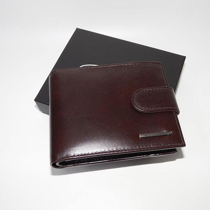 portfel męski  bellugio brązowy  skórzany