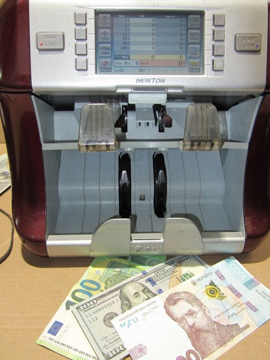 Сортувальник купюр Kisan Newton/Лічильник/Сортировщик/Счетчик купюр