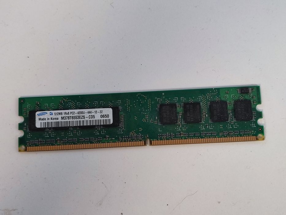 Zestaw 11x pamięć RAM DDR / DDR2 / SDRAM – Samsung, GoodRAM, Hynix