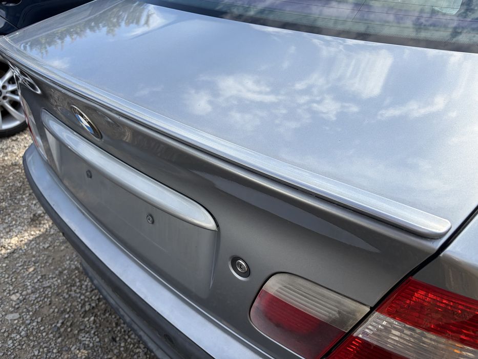 Lotka klapy bagaznika bmw e46 sedan M spoiler silbergrau a08/7 titansilber 354