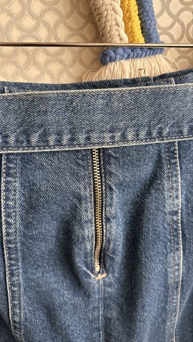 Джинсова спідниця трапеція ZARA
