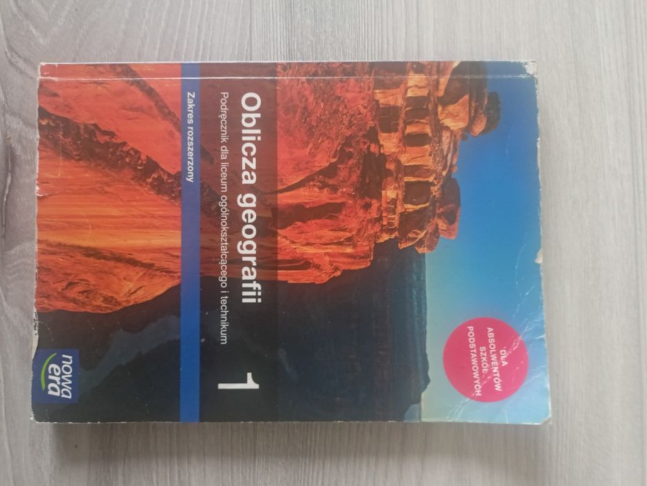 Książka geografia rozszerzona klasa 1