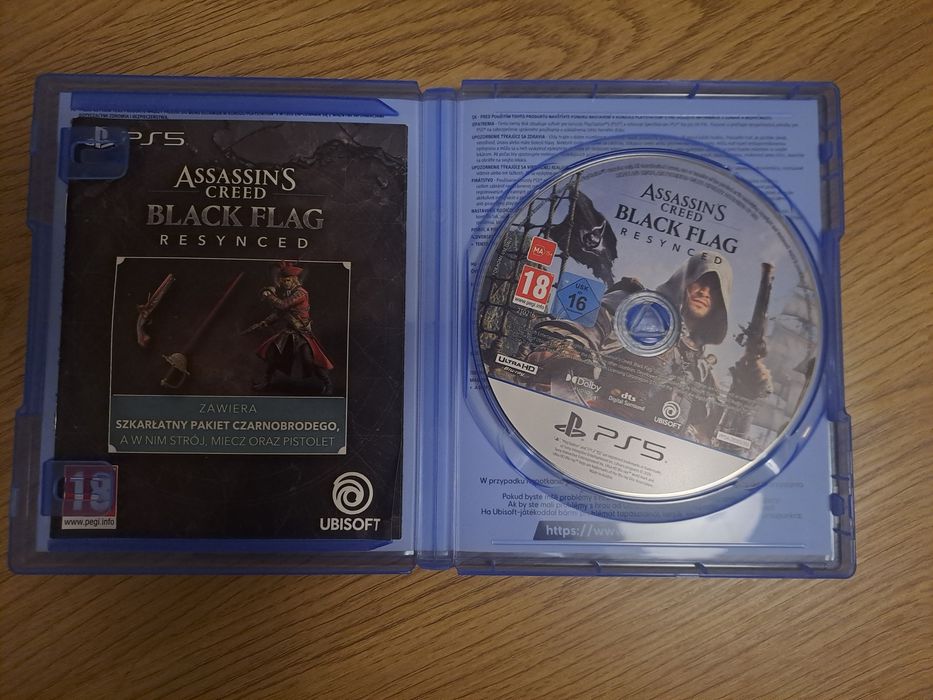 Assassin's Creed Black Flag Resynced – PS5 – stan bardzo dobry
