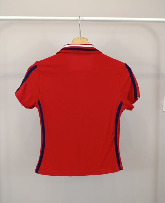 Damska koszulka bluzka top Tommy Hilfiger rozpinana r.S