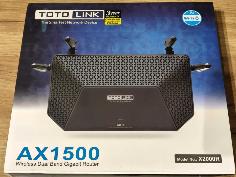 Router Totolink X2000R – nowy, fabrycznie zapakowany