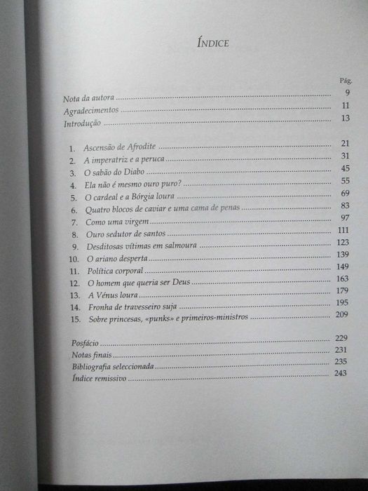 Acerca de Louras - De Afrodite a Madonna, de Joanna Pitman
