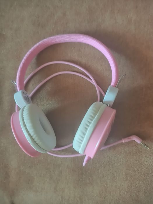 Słuchawki Pokemon różowe