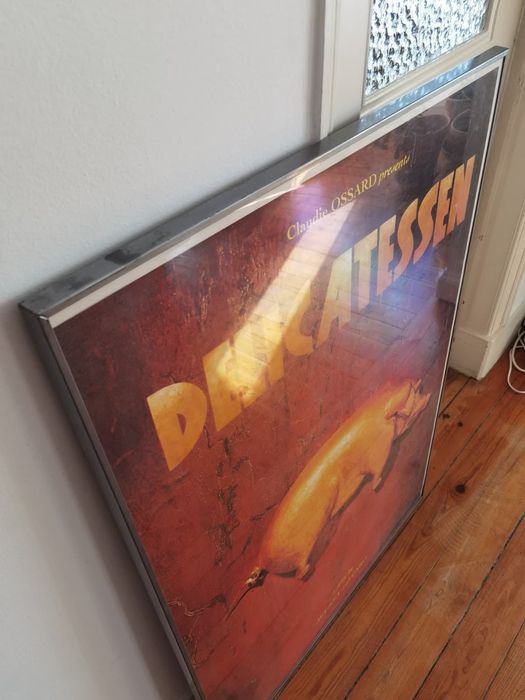 Moldura IKEA RESLIG 100x70 cm + Poster “Delicatessen” (Filme)