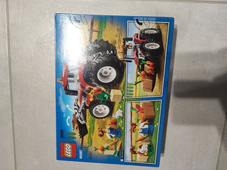 LEGO traktor klocki 60287