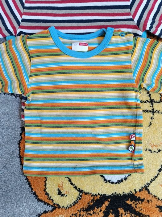 Zestaw bluzeczek chłopięcych r. 62 8 sztuk