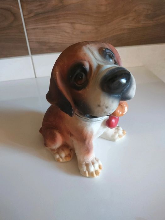 Ceramiczna skarbonka w kształcie Psa