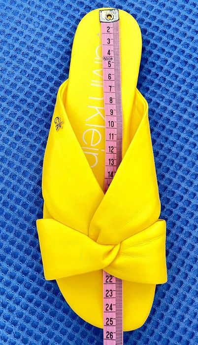 Klapki damskie Calvin Klein - rozmiar 38.