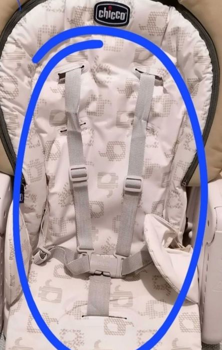 Cinto Cadeira Refeição CHICCO Polly2 Start Relax Progess5 Magic