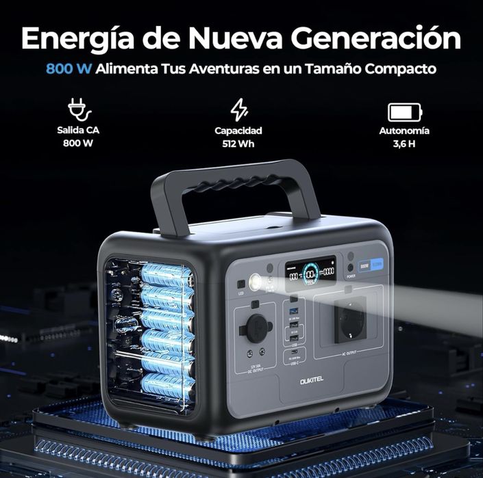 Нова! Зарядна станція Oukitel p800e 800w