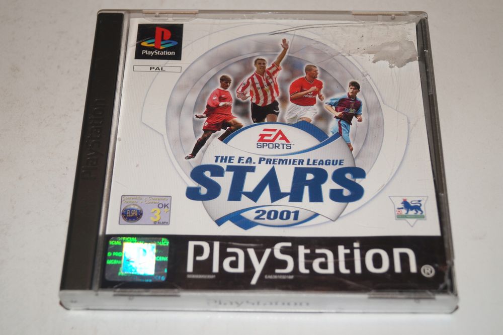 The F.a. Premier League Stars 2001 Playstation (Psx) Pudełkowa