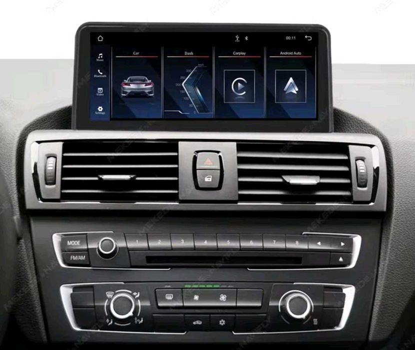 Rádio Linux Android Auto Carplay BMW Série 1 2 3 4 de 2012 a 2016 Sitema NBT (NOVO)