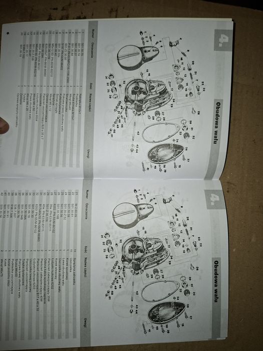 Instrukcja obslugi katatalog czesci wsk 125