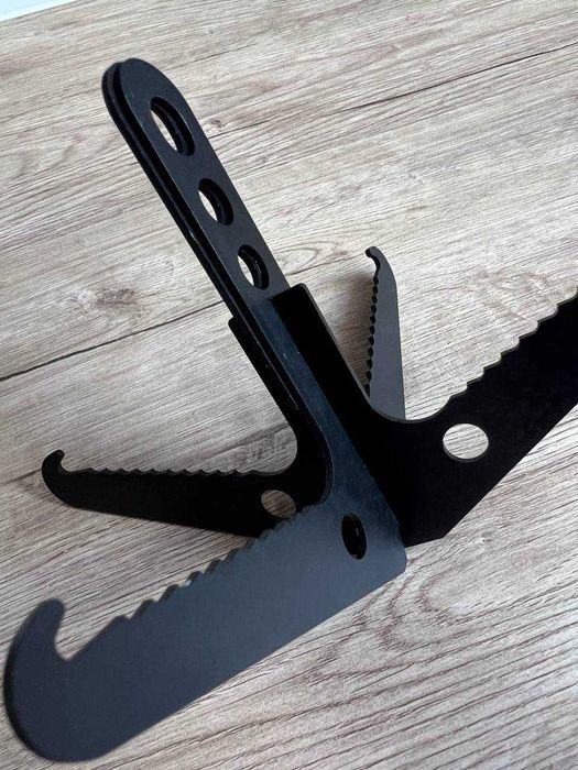 Крюк саперна кішка кошка + 10м паракорд карабін Комплект розмінування