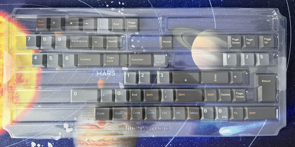 Кейкапи nuphy oblivion low profile