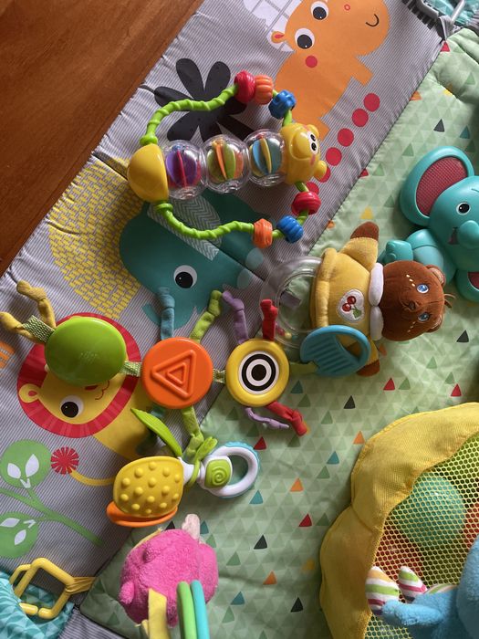 Ginasio bebe bright starts + acessorios