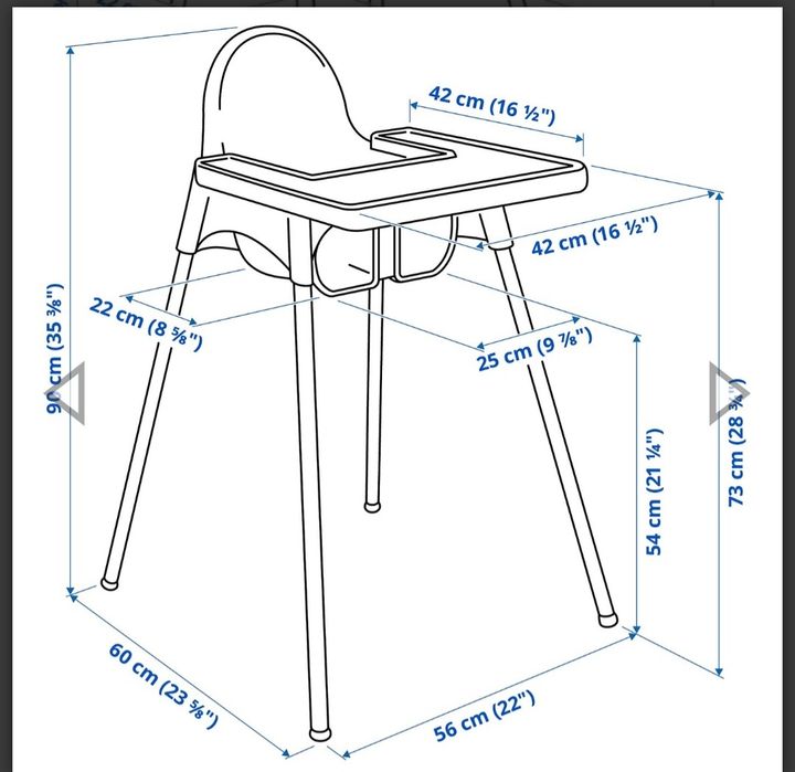 Ikea Antilop Стільчик для годування