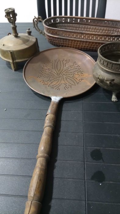 Lote peças em latão /cobre