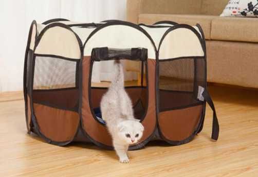 SKŁADANE LEGOWISKO kojec dla psa kota 64cm