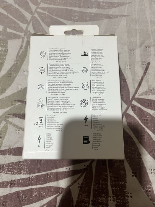 Máquina de limpeza facial