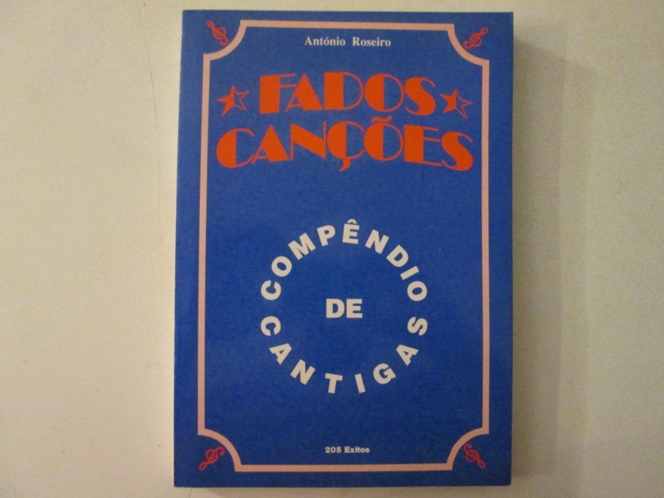 Fados canções- António Roseiro