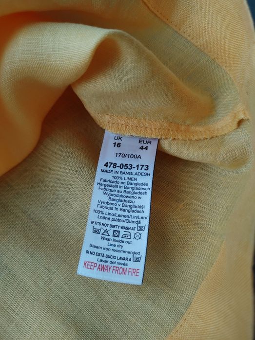 Next rozmiar XL/XXL lniana koszulka damska