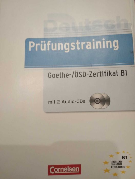 Goethe Zertifikat B1 Pruefungstraining + 2 CD