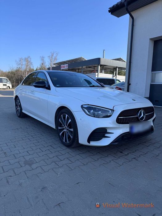 Mercedes klasa E 220d AMG 4matic wynajem