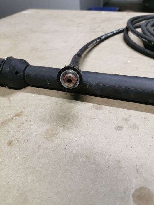 Pistola rotativa + mangueira 180 bars