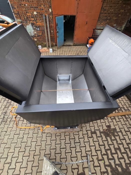 Termos do asfaltu pojemnik kontener 1,5m3 PRODUCENT 1m3 3m3 od ręki FV