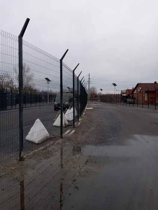 Монтаж установка забора 3д сетка установка забора большой опыт работ ...