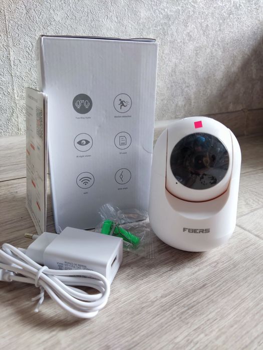 Камера видеонаблюдения Fuers 5Mп видеоняня ip wi-fi відеоспостереження