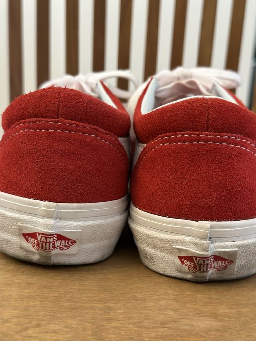 Ténis Vans Vintage Vermelhos